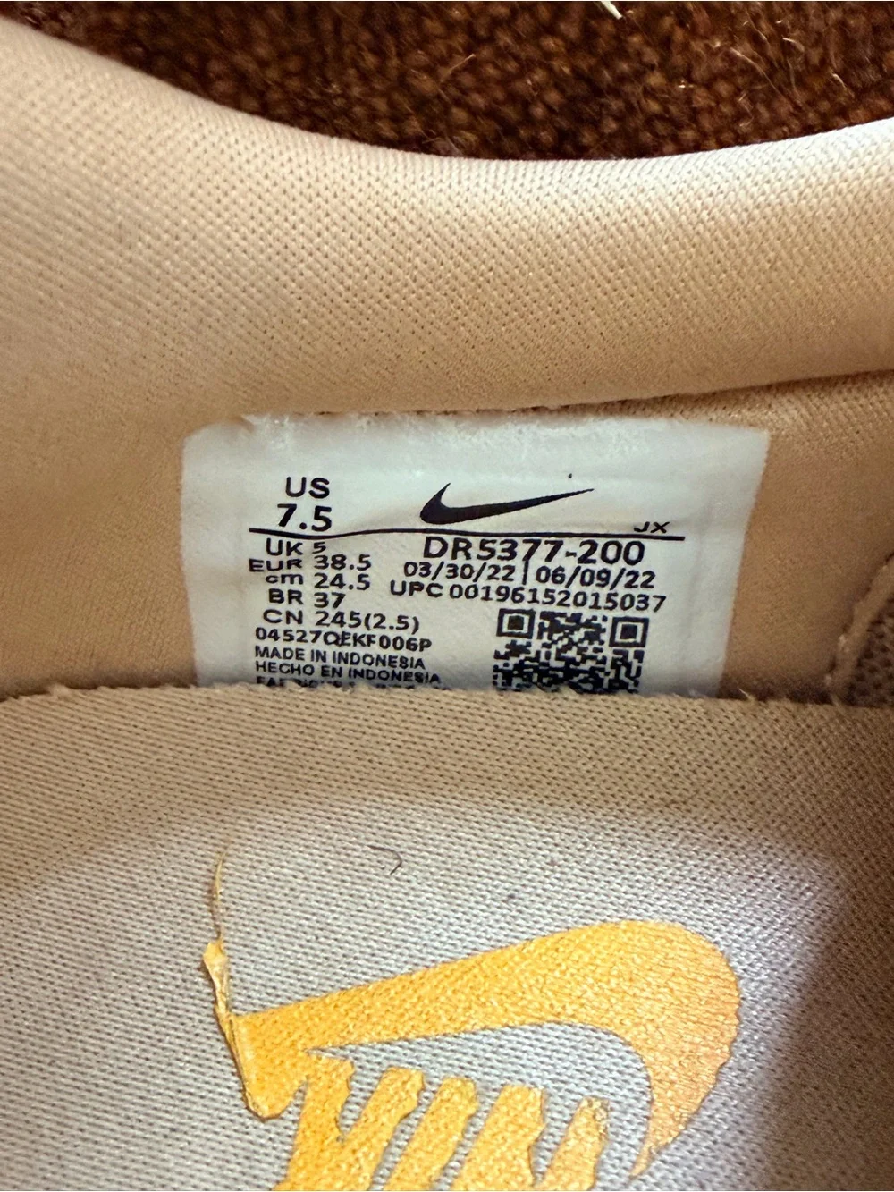 Nike Leather and Suede Cortez Sneakers